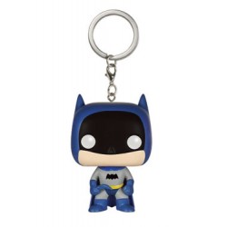 DC Comics porte-clés Pocket POP! Vinyl 75th Anniversary Batman Blue 4 cm