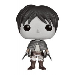 L'Attaque des Titans Figurine POP! Animation Vinyl Eren Jaeger Black & White 9 cm