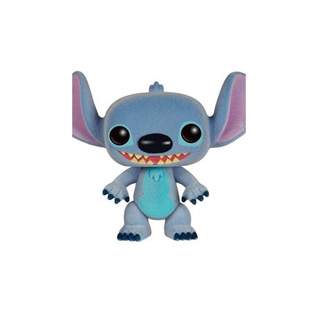 Lilo & Stitch POP! Disney Vinyl figurine Stitch Flocked 9 cm