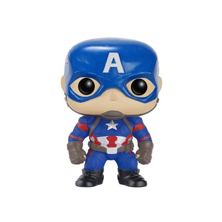 Captain America Civil War POP! Vinyl Bobble Head Captain America 10 cm