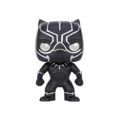 Captain America Civil War POP! Vinyl Bobble Head Black Panther 10 cm