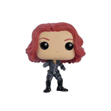 Captain America Civil War POP! Vinyl Bobble Head Black Widow 10 cm