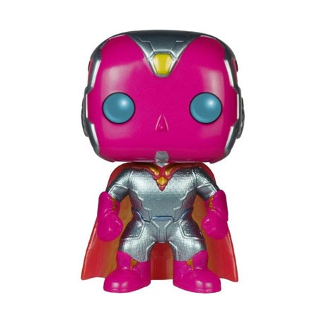 Avengers L'Ère d'Ultron POP! Vinyl Bobble Head Vision (Metallic) Limited Edition 10 cm