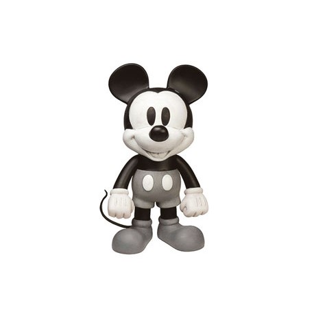 Disney figurine Hikari Sofubi Mickey Mouse Black & White 19 cm