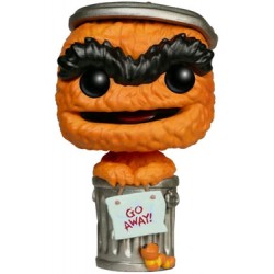 1 rue Sésame Figurine POP! TV Vinyl Oscar Orange Limited Edition 9 cm