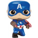 Captain America Civil War POP! Vinyl Bobble Head Captain America (Action Pose) 9 cm