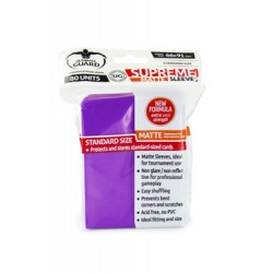 Ultimate Guard Supreme Sleeves Standard Size Matte Purple (80)