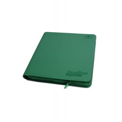 Ultimate Guard 12-Pocket QuadRow ZipFolio XenoSkin Vert