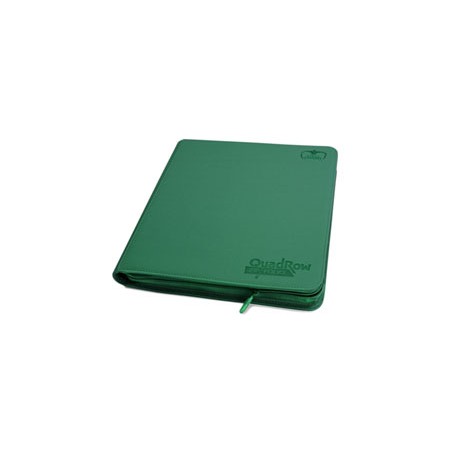 Ultimate Guard 12-Pocket QuadRow ZipFolio XenoSkin Vert