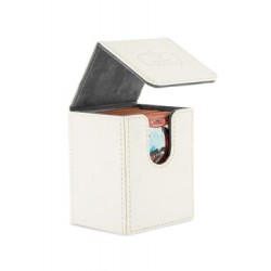 Ultimate Guard boîte pour cartes Flip Deck Case 100+ taille standard XenoSkin Blanc
