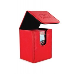 Ultimate Guard boîte pour cartes Flip Deck Case 100+ taille standard Rouge