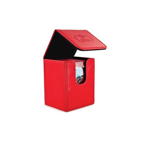 Ultimate Guard boîte pour cartes Flip Deck Case 100+ taille standard Rouge