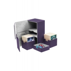Ultimate Guard boîte pour cartes Twin Flip´n´Tray Deck Case 200+ taille standard XenoSkin Violet