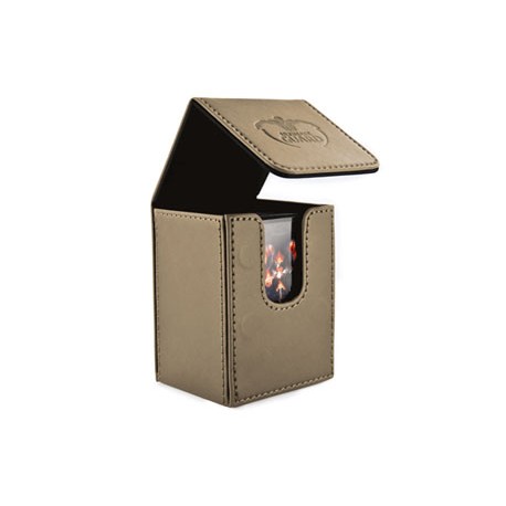 Ultimate Guard boîte pour cartes Flip Deck Case 80+ taille standard Sable