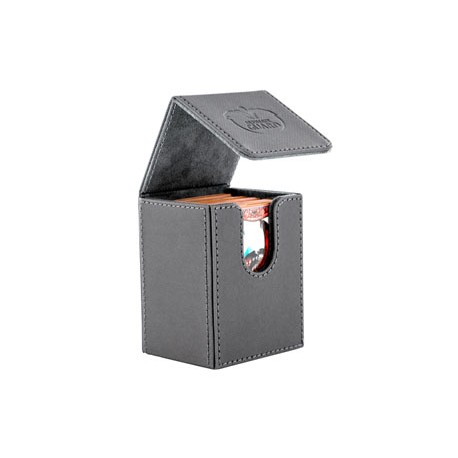 Ultimate Guard boîte pour cartes Flip Deck Case 80+ taille standard XenoSkin Gris