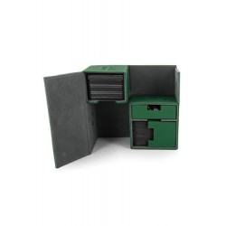 Ultimate Guard boîte pour cartes Twin Flip´n´Tray Deck Case 160+ taille standard XenoSkin Vert