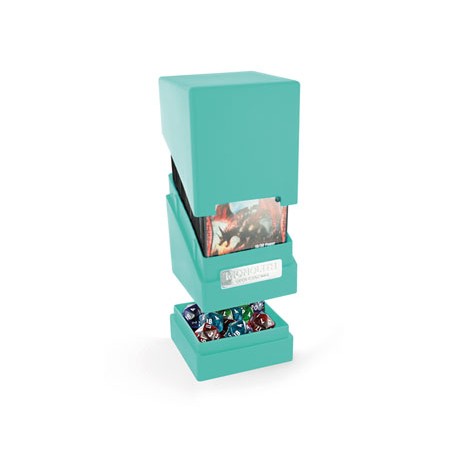 Ultimate Guard boîte pour cartes Monolith Deck Case 100+ taille standard Turquoise