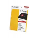 Ultimate Guard 18-Pocket Pages Side-Loading Jaune (10)