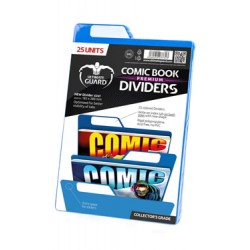 Ultimate Guard 25 intercalaires pour Comics Premium Comic Book Dividers Bleu