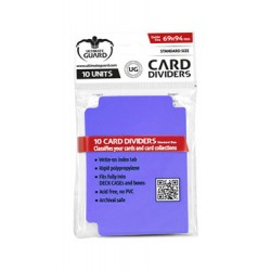 Ultimate Guard 10 intercalaires pour cartes Card Dividers taille standard Violet