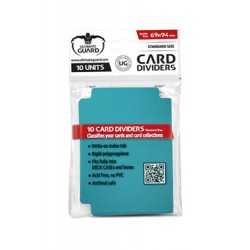 Ultimate Guard 10 intercalaires pour cartes Card Dividers taille standard Bleu Pétrole