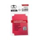 Ultimate Guard 10 intercalaires pour cartes Card Dividers taille standard Rouge