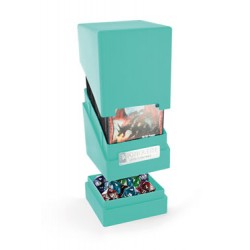 Ultimate Guard boîte pour cartes Monolith Deck Case 100+ taille standard Turquoise