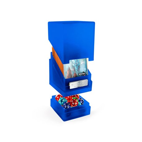 Ultimate Guard boîte pour cartes Monolith Deck Case 100+ taille standard Saphir