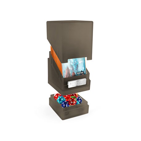 Ultimate Guard boîte pour cartes Monolith Deck Case 100+ taille standard Onyx