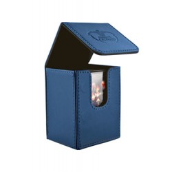 Ultimate Guard boîte pour cartes Flip Deck Case 80+ taille standard Bleu Marine