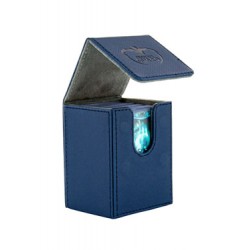 Ultimate Guard boîte pour cartes Flip Deck Case 80+ taille standard XenoSkin Bleu
