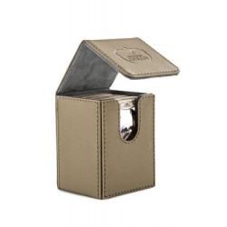 Ultimate Guard boîte pour cartes Flip Deck Case 80+ taille standard XenoSkin Sable