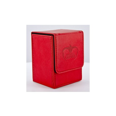 Ultimate Guard boîte pour cartes Flip Deck Case 80+ taille standard Rouge
