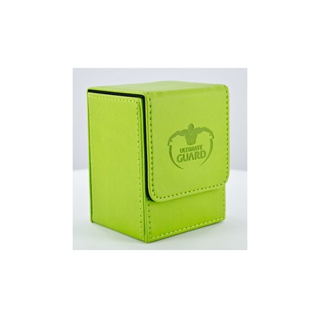 Ultimate Guard boîte pour cartes Flip Deck Case 80+ taille standard Vert