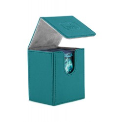 Ultimate Guard boîte pour cartes Flip Deck Case 100+ taille standard XenoSkin Bleu Pétrole