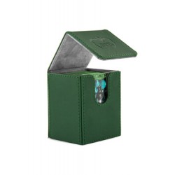 Ultimate Guard boîte pour cartes Flip Deck Case 100+ taille standard XenoSkin Vert
