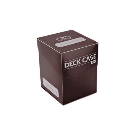 Ultimate Guard boîte pour cartes Deck Case 100+ taille standard Marron