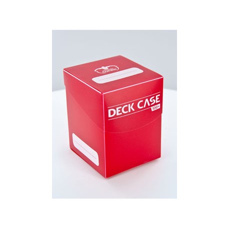 Ultimate Guard boîte pour cartes Deck Case 100+ taille standard Rouge