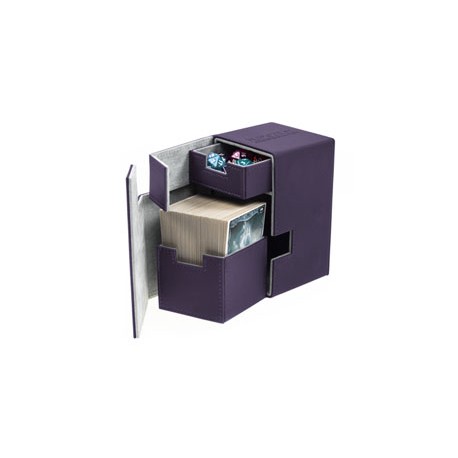Ultimate Guard boîte pour cartes Flip´n´Tray Deck Case 100+ taille standard XenoSkin Violet