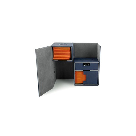 Ultimate Guard boîte pour cartes Twin Flip´n´Tray Deck Case 160+ taille standard XenoSkin Bleu