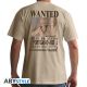 T-Shirt ONE PIECE - "Wanted Ace" homme MC sand - basic