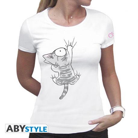 T-Shirt CHI Tshirt "Chi agrippé" femme BLANC