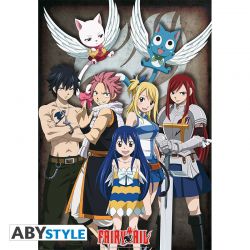 Poster FAIRY TAIL "Groupe" (98x68)