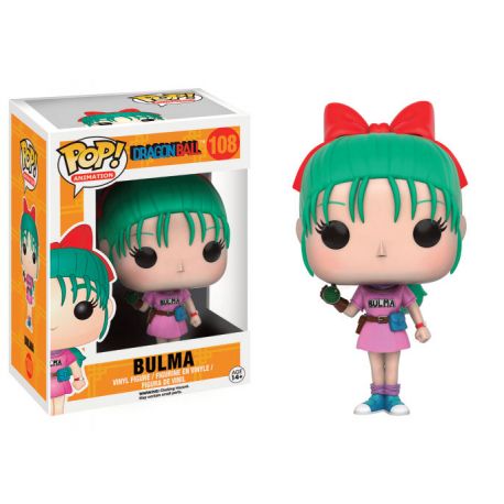 Figurine Dragonball Z POP! Animation Vinyl Bulma 9 cm