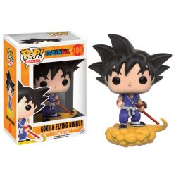 Figurine Dragonball Z POP! Animation Vinyl Goku et le nuage magique 9 cm