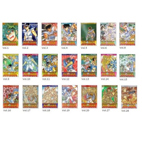 Lot de 21 Mangas Les Chevaliers Du Zodiaque