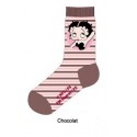 chaussette betty boop chocolat