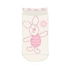 chaussettes winnie l'ourson : porcinet écru (15/18 et 19/22)