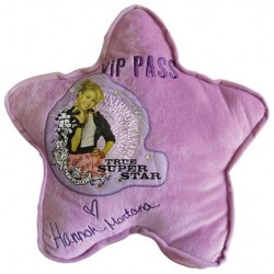 coussin étoile hannah montana