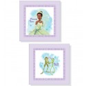 coussin disney princess et la grenouille 40x40 cm